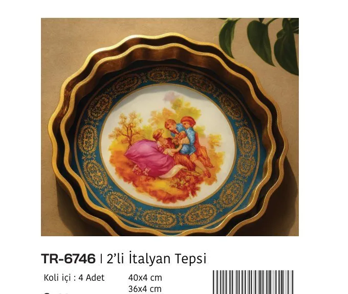 2'li İtalyan Tepsi (TR-6746)