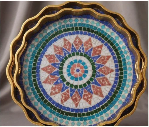 Arrow 2'li İtalyan Tepsi 40x4 cm / 36x4 cm