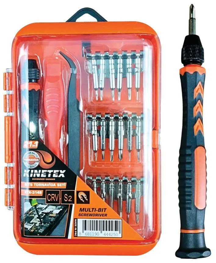 KNITEX 21'i 1 Arada Bits Tornavida Seti