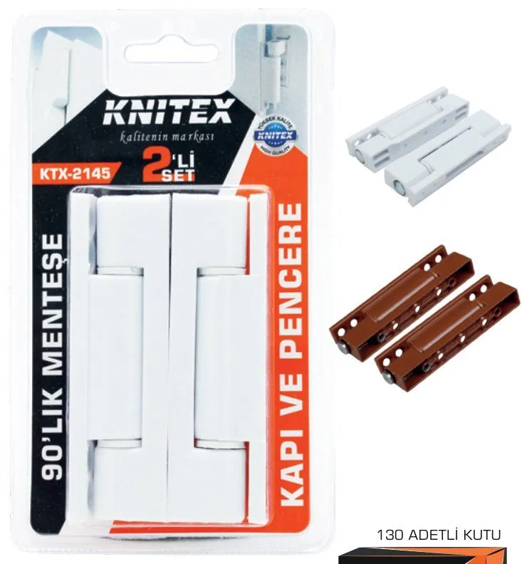 KNITEX 90'lık PVC Menteşe 2'li Seti