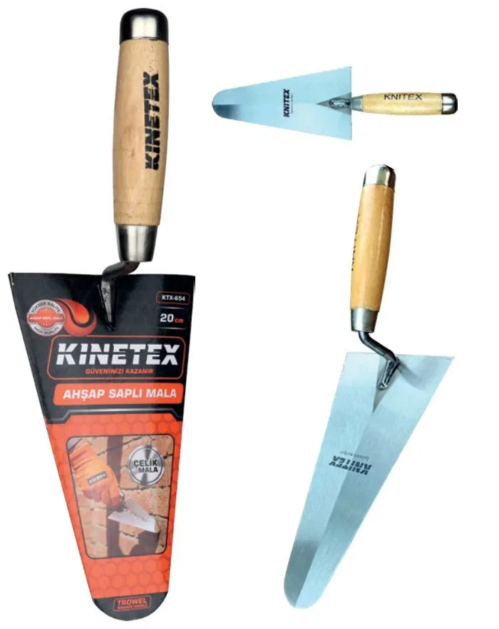 KNITEX Ahşap Saplı Mala 18 cm