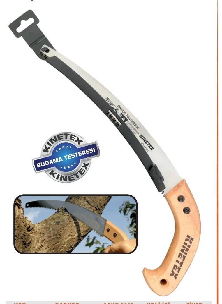 KNITEX Ahşap Saplı Testere 300 mm