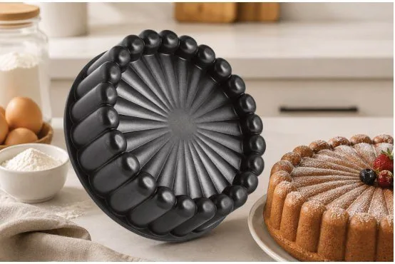 Arrow Bake Bloom Döküm Kek Kalıbı, Koli İçi 12 Adet
