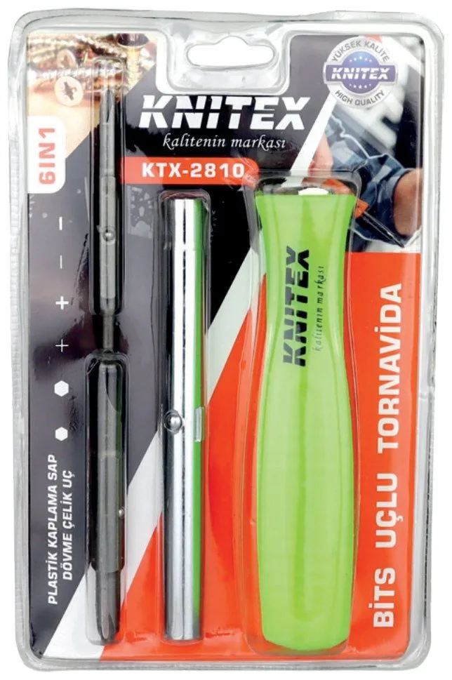 KNITEX Bits Tornavida 6'lı Seti