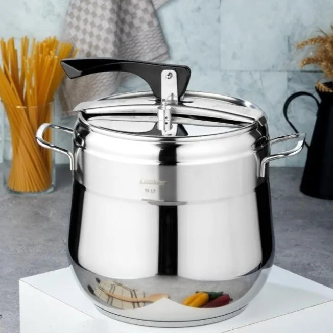Cooker Lara İndüksiyon Uyumlu Düdüklü Tencere 13 L
