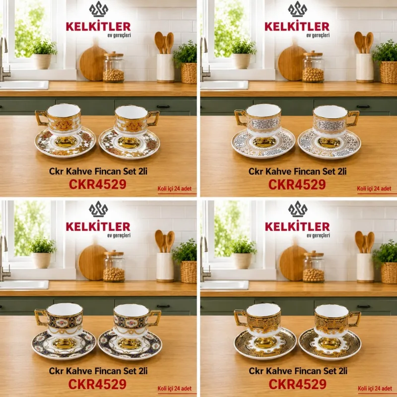 CKR KAHVE FİNCAN SET 2LİX24