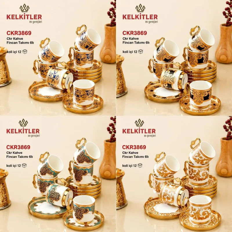 CKR KAHVE FİNCAN SET 6LIX12