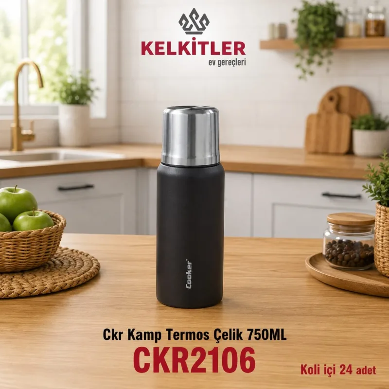 CKR KAMP TERMOS ÇELİK 750MLX24