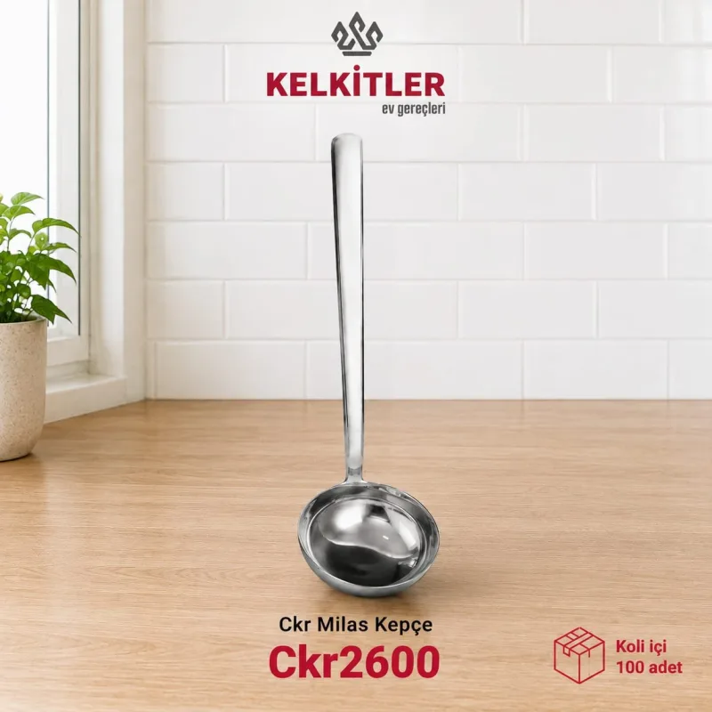 Cooker Milas Çelik Kepçe