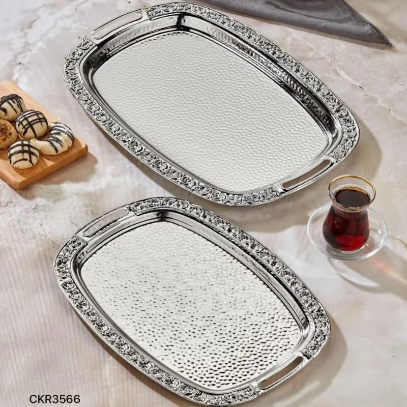 CKR TEPSİ ÇİÇEK DESEN 2LİX15