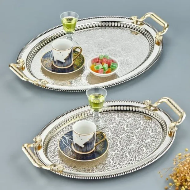 CKR TEPSİ METAL OVAL İKİLİX5