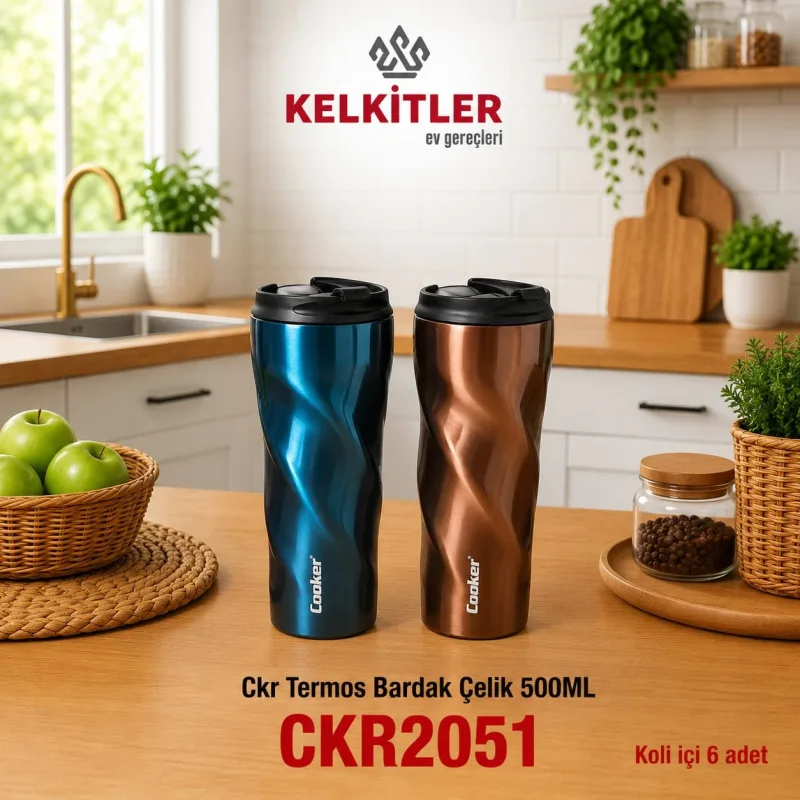 CKR TERMOS BARDAK ÇELİK 500MLX6