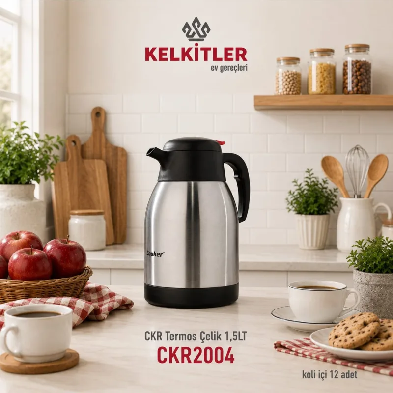 CKR TERMOS ÇELİK 1,5LTX12