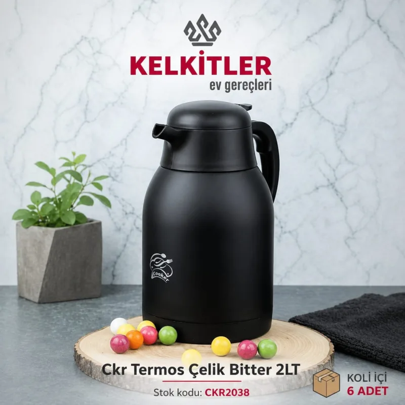 Cooker Bitter Çelik Termos 2 L
