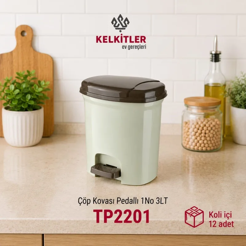 ÇÖP KOVASI PEDALLI 1NO 3LTX12