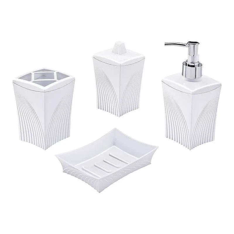 Flora Diva Banyo Seti 4 Parça