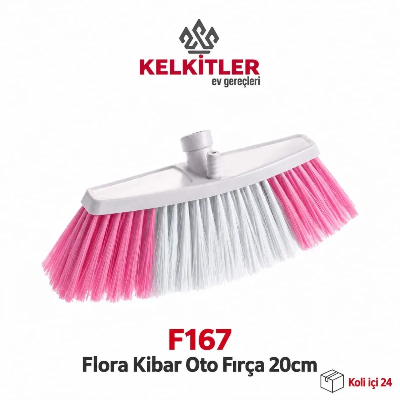 Flora Kibar Oto Fırça 20 cm