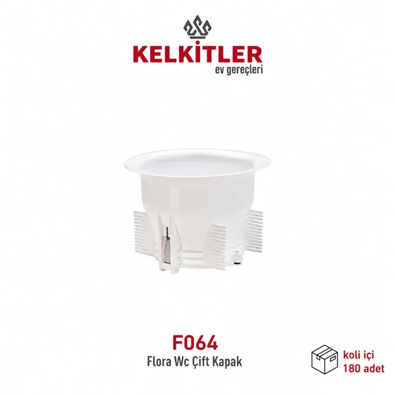 Flora WC Çift Kapak