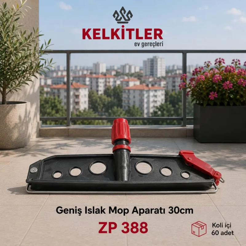 GENİŞ ISLAK MOP APARATI 30CMX60
