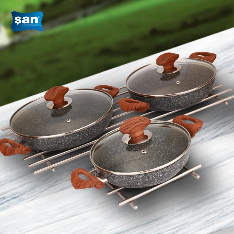 GRANİT 3LÜ OMLET SET 6PCS