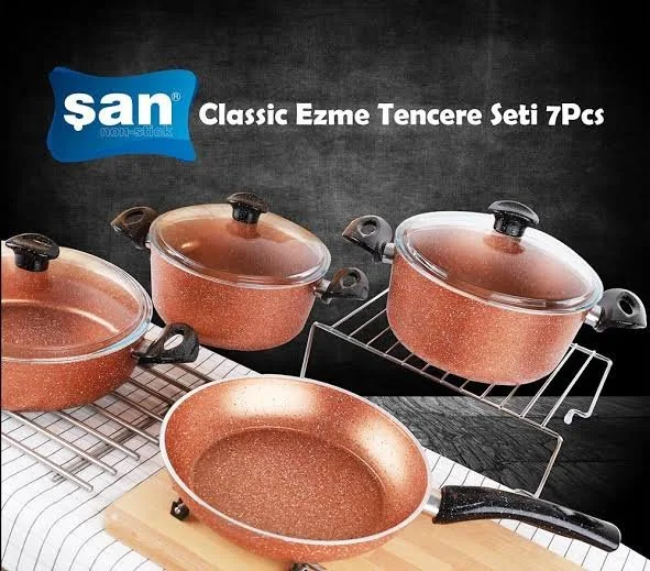 GRANİT KLASİK 7 PARÇA EZME SET 7PCS