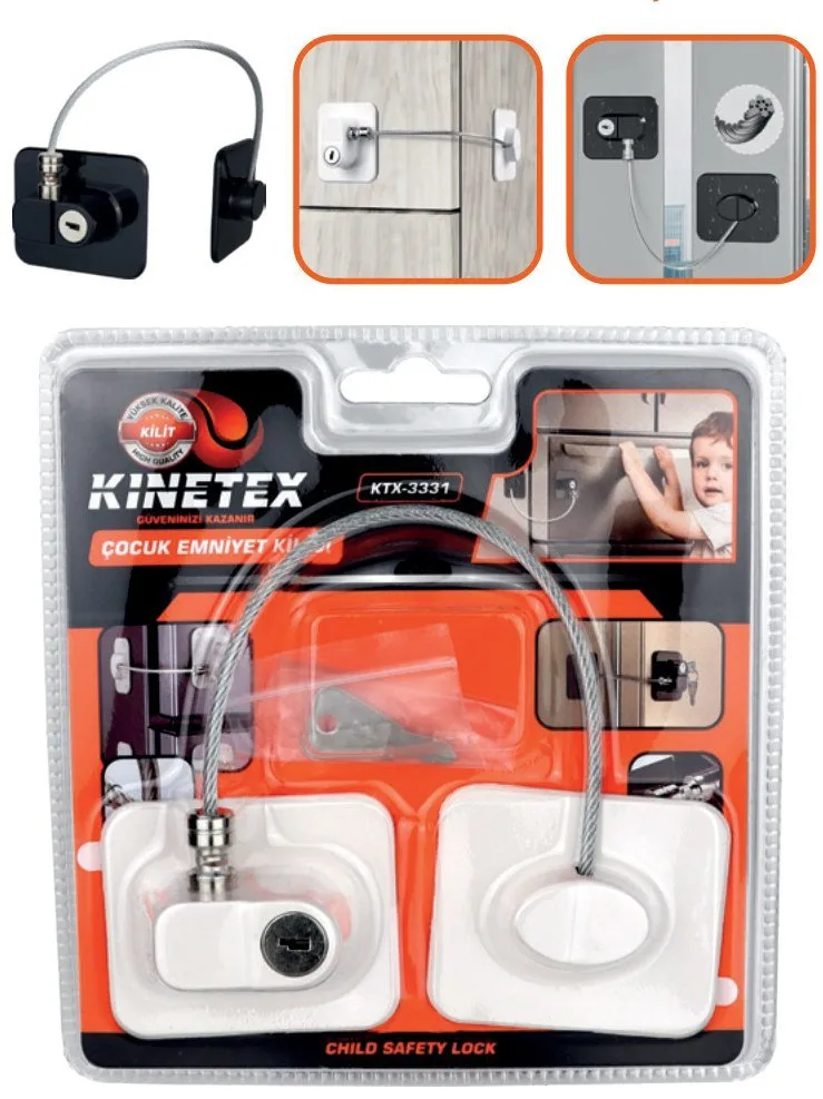 KNITEX Halatlı Emniyet Kilidi Poşetli