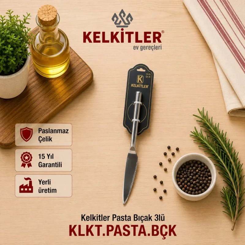 KELKİTLER PASTA BIÇAK 3LÜ