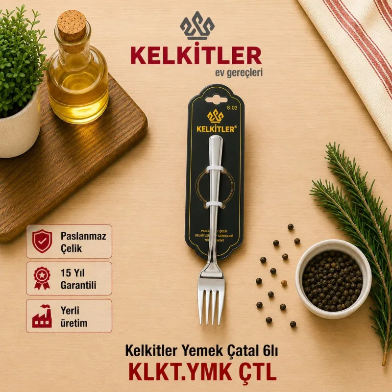Kelkitler Yemek Çatalı