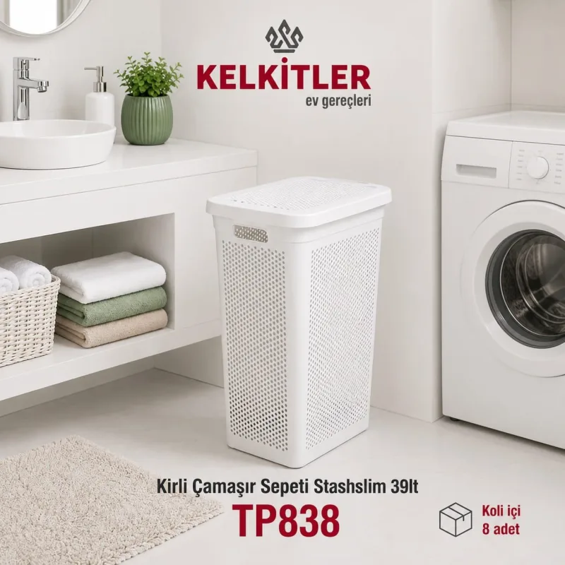 KİRLİ ÇAMAŞIR SEPETİ STASHSLİM 39LTX8