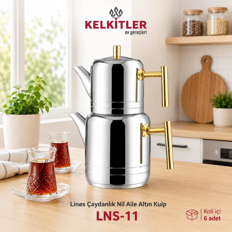 LİNES ÇAYDANLIK NİL AİLE ALTIN KULPX6