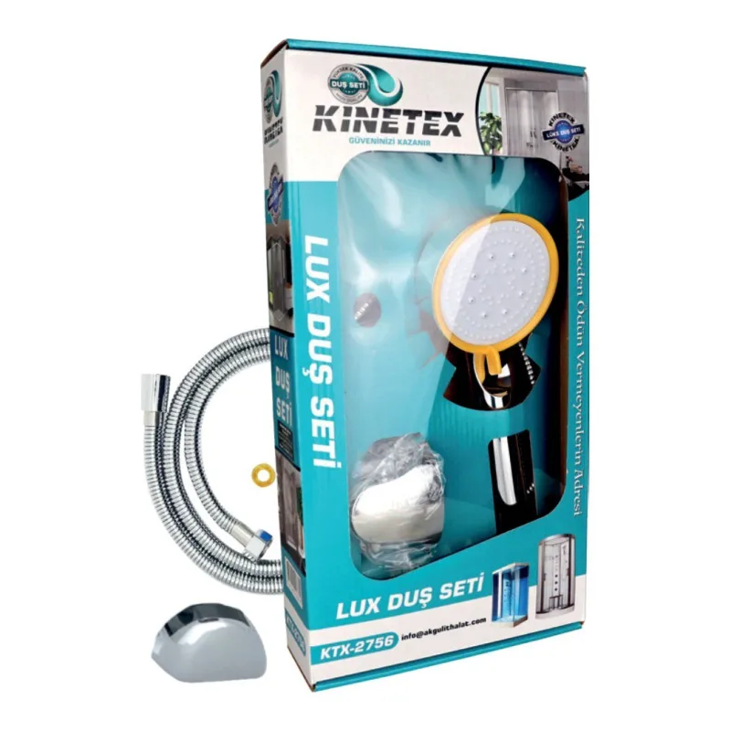 KNITEX Lüks 3 Parçalı Duş Seti