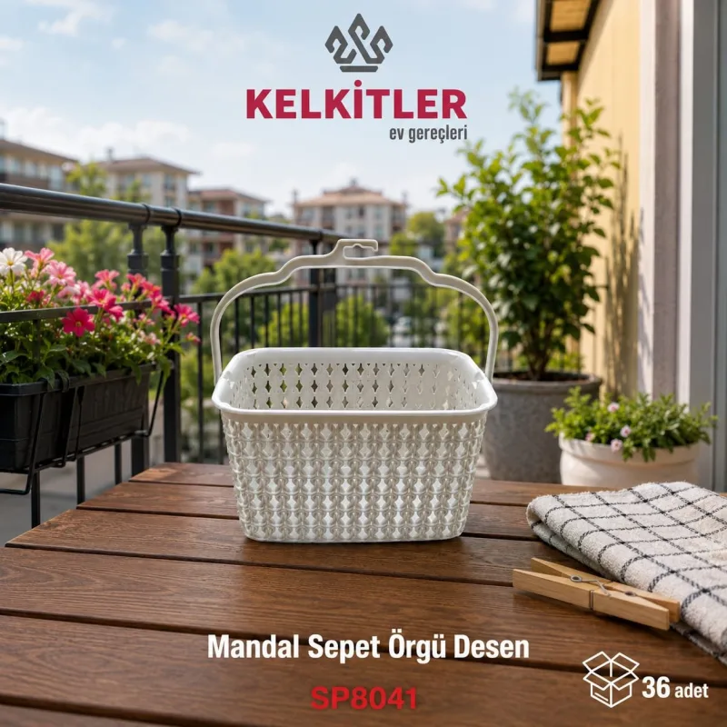 MANDAL SEPET ÖRGÜ DESENX36