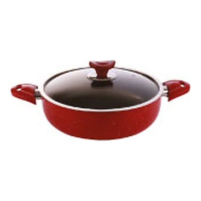 Nar Teflon Basık Tencere 26 cm