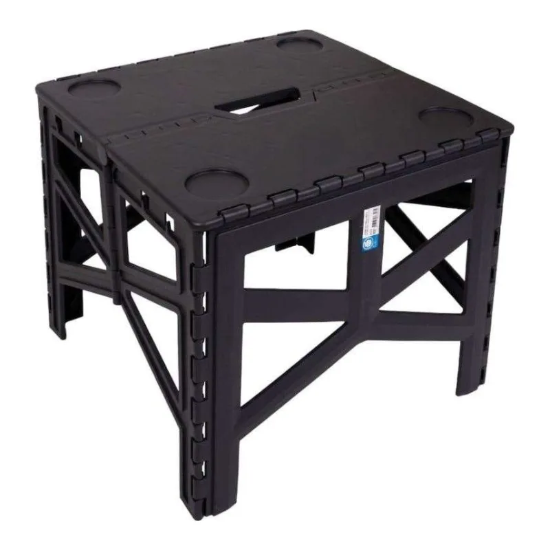 Özgen Plastik Tank Katlanır Sehpa Siyah 42x45x47 cm