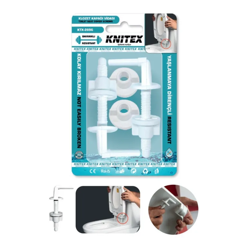 KNITEX Plastik Klozet Kapağı Vidası