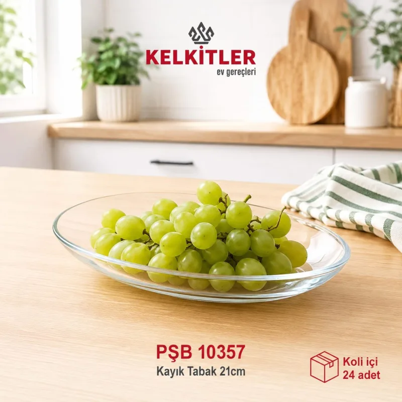 Paşabahçe Invitation Kayık Tabak 21 cm