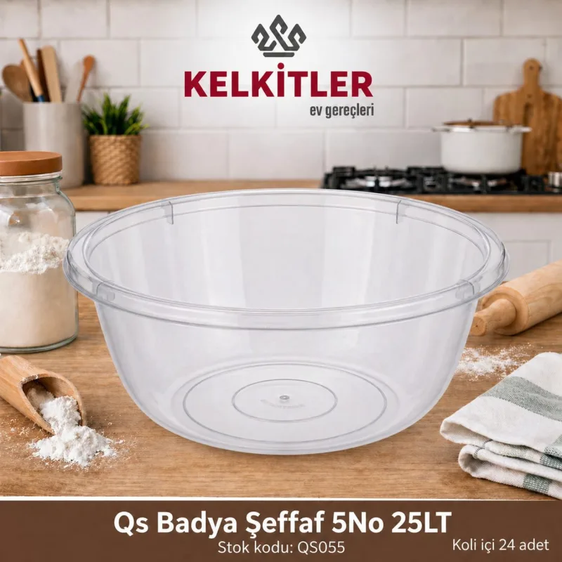 QS Badya Şeffaf 5 No 25 L