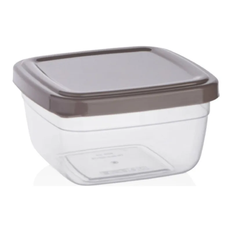 QS Qua Color Kare Saklama Kabı 900 ml - Koli İçi 48 Adet