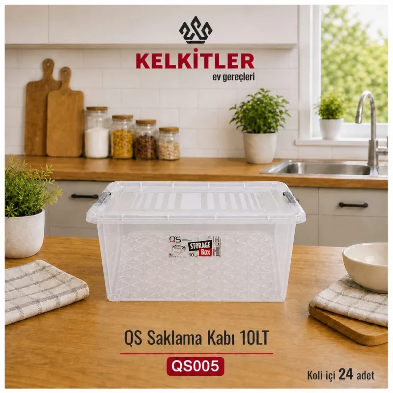 QS Saklama Kabı 10 L