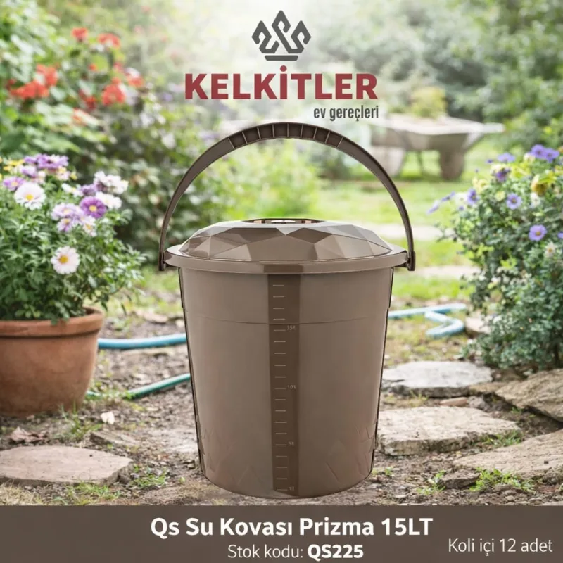 QS Prizma Su Kovası 15 L