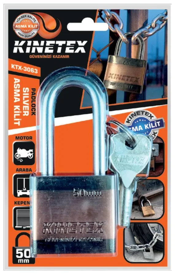 KNITEX SILVER Asma Kilit 50 mm
