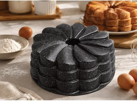 Arrow Sweet Crown Döküm Kek Kalıbı, 12 Adet Koli