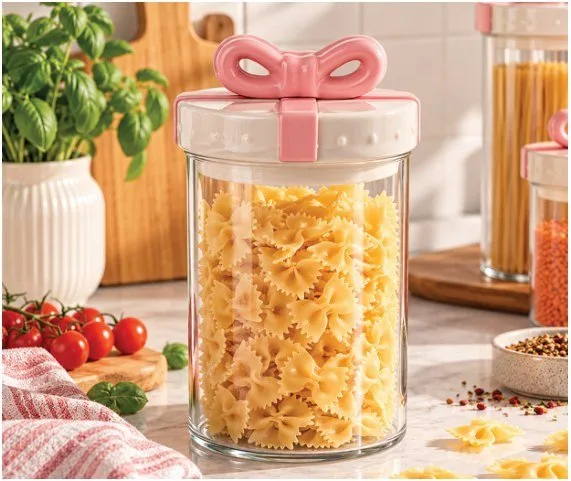 Sweet Jar Seramik Kapak Kavanoz 929 ml (TR-7811)