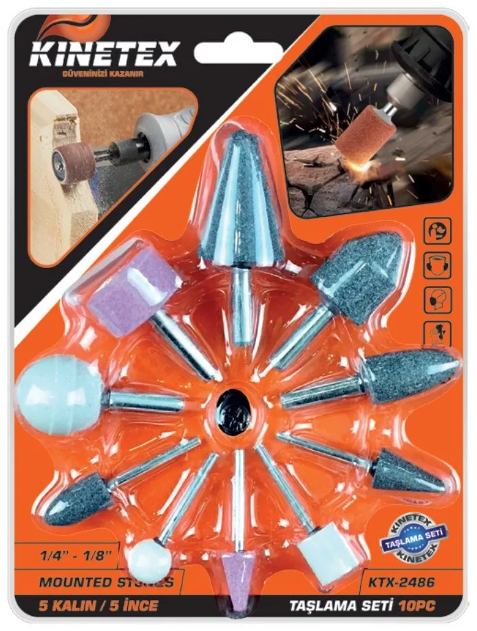 KNITEX Taşlama Seti 10 Parça 10