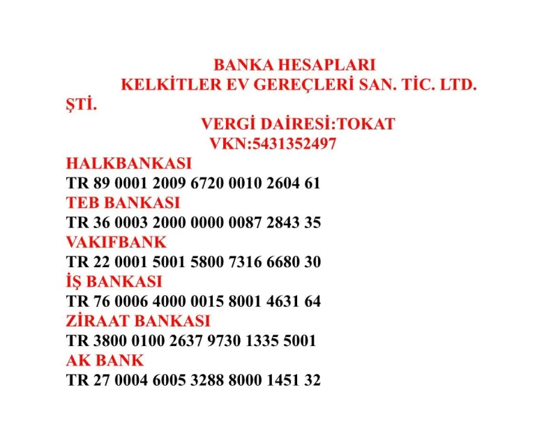 test markası