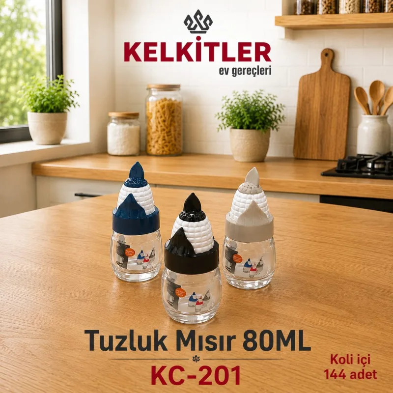 Titiz Mısır Cam Tuzluk 80 ml