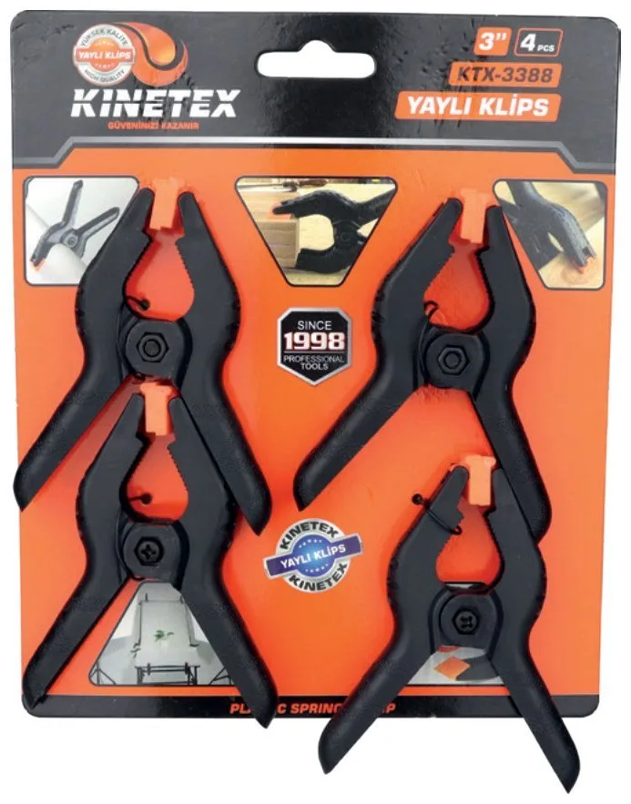 KNITEX Yaylı Klips 6 Parça