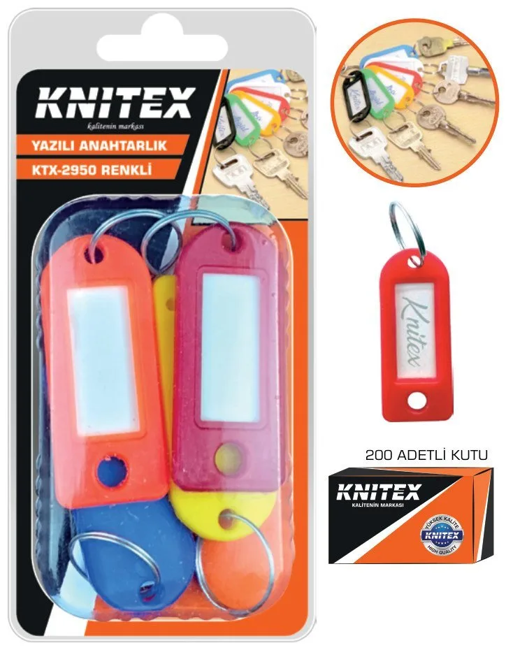 KNITEX Yazılı Anahtarlık Vakumlu